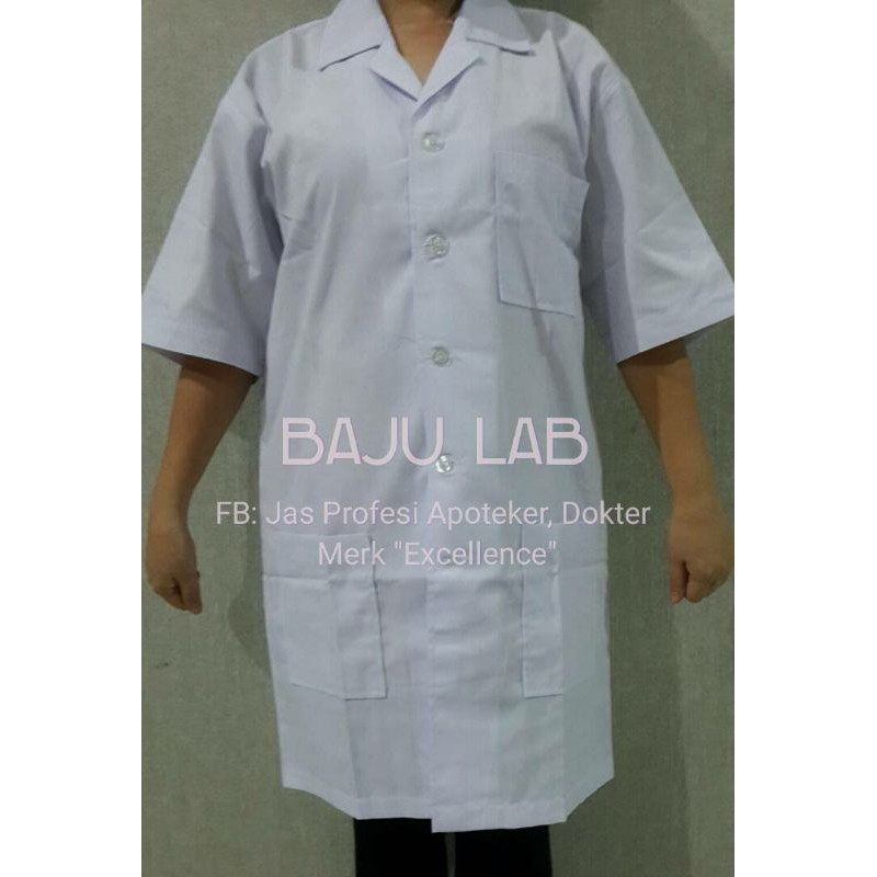 Baju Lab Lengan Panjang dan Lengan Pendek