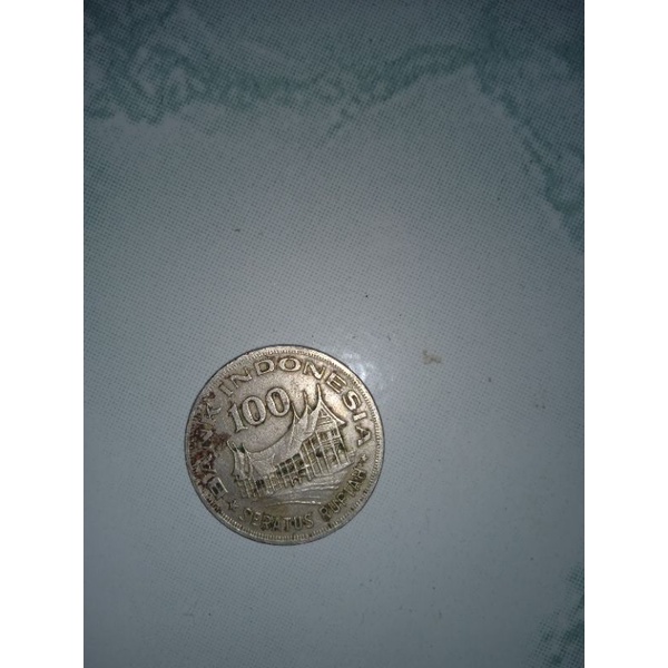 UANG KOIN 100 RUPIAH th 1978