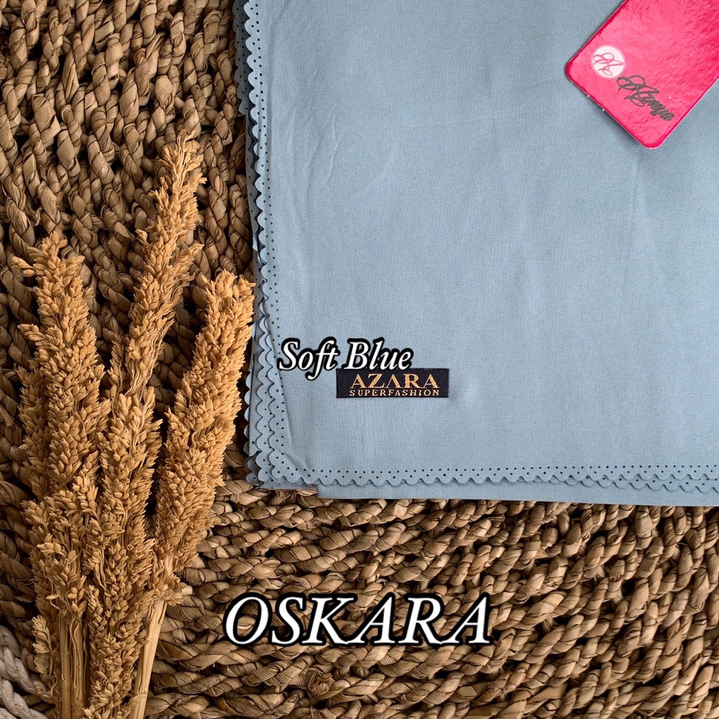 Jilbab Segi empat OSKARA by Azara part 2-SOFTBLUE oskara