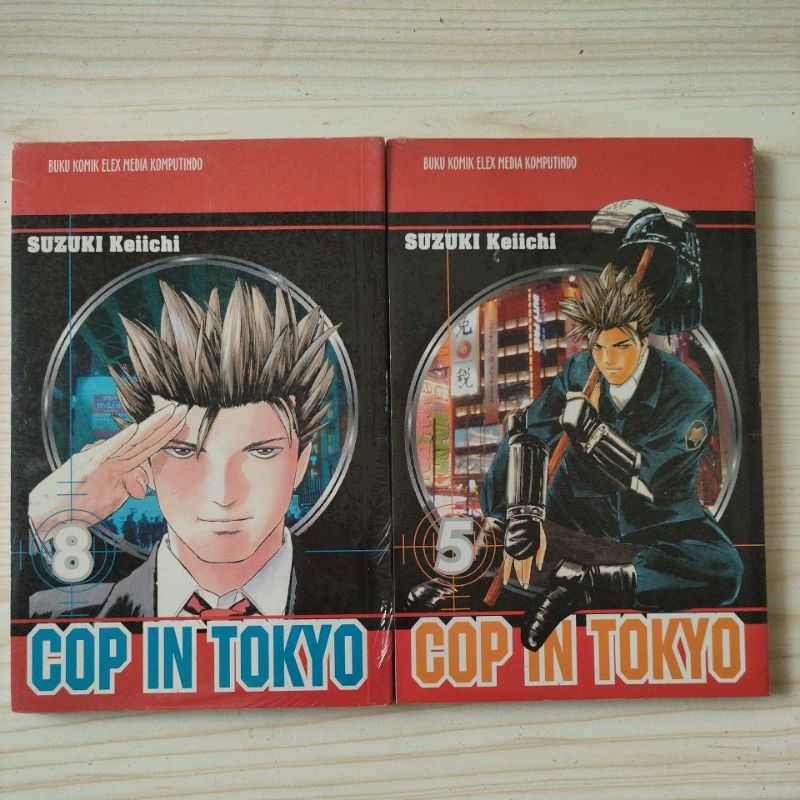 komik cop in tokyo vol 5 &amp; 8