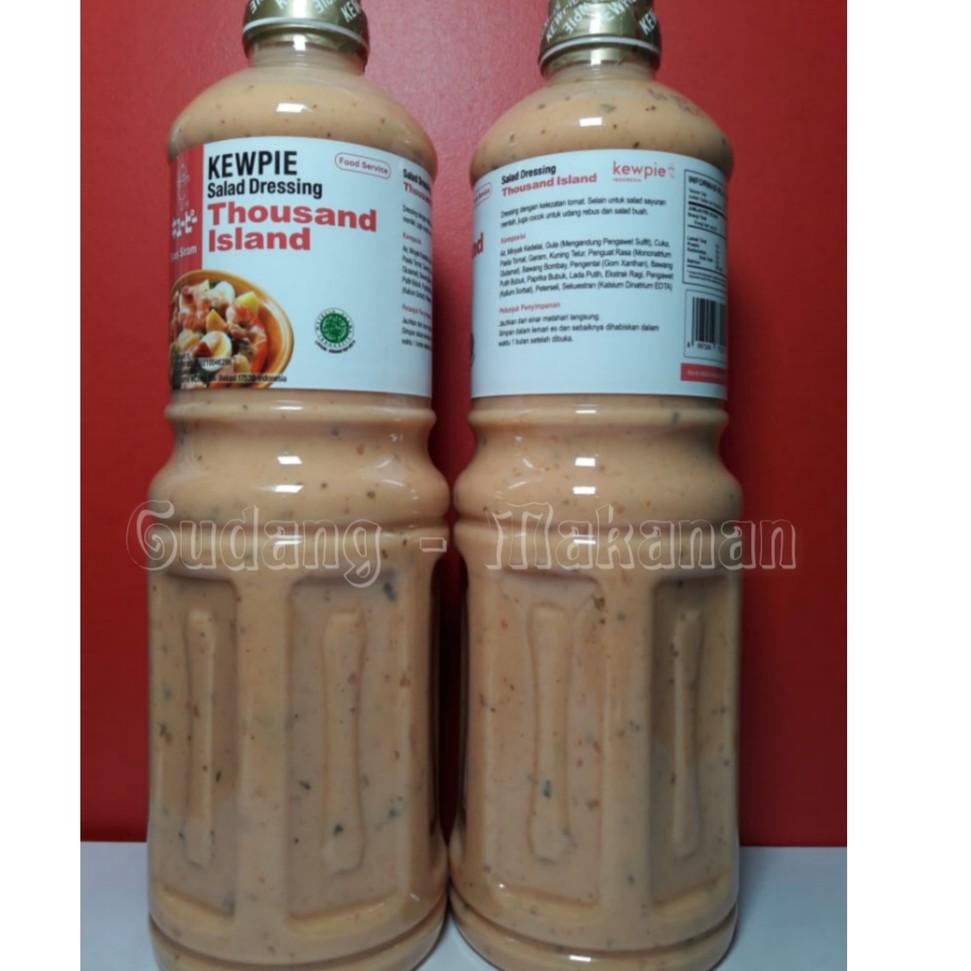 

Terlaris.. Kewpie Salad Dressing Thousand Island 1 Liter PE9