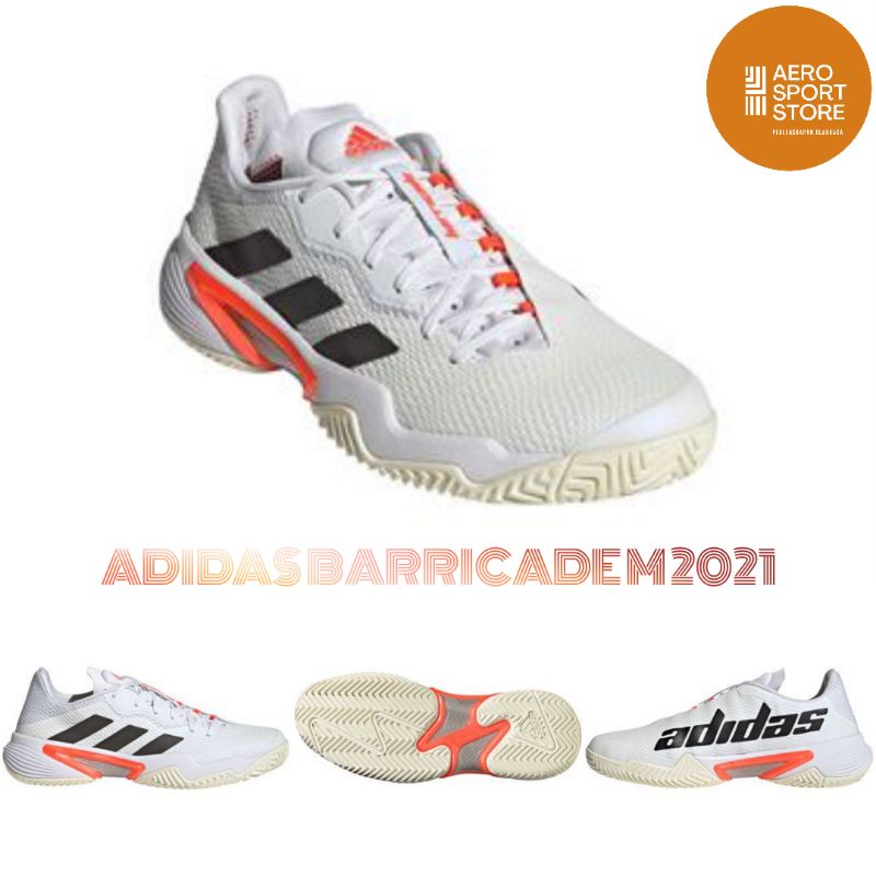 [ SEPATU TENIS LAPANGAN ADIDAS BARRICADE 2021 MEN ]