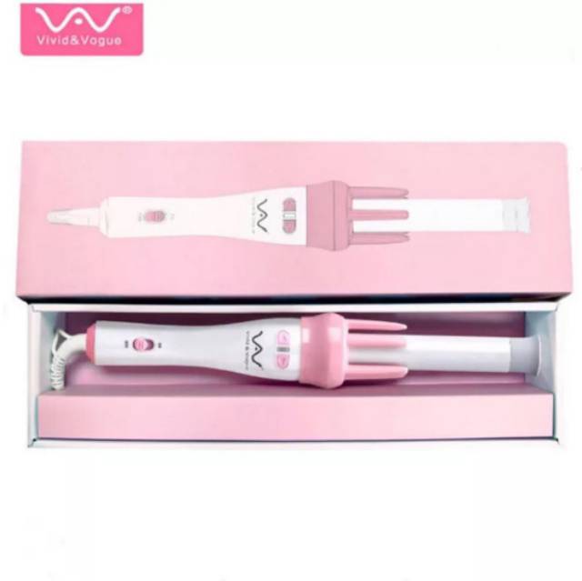 Automatic Hair Curler // Catok Rambut Keriting // Catokan Curly Otomatis Vivid Vouge