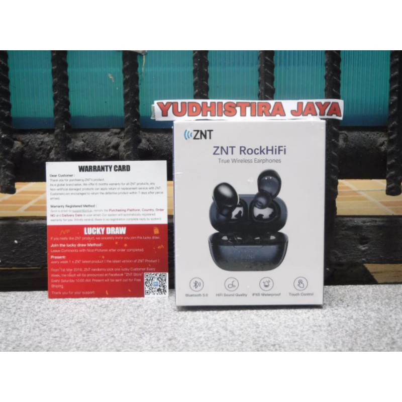 Earphone ZNT Rockhifi Mini True Wireless Bluetooth 5.0 Original