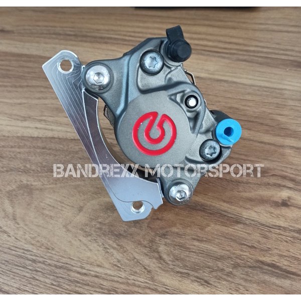 Readyy     Kaliper Depan Brembo 2 Piston Red Logo Original Plus Bracket For Vario 150-Vario 125-