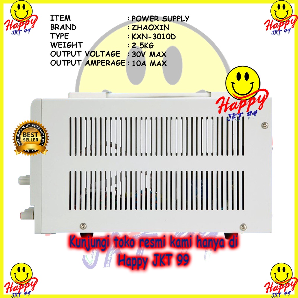 100% ORIGINAL POWER SUPPLY PSU DC ADJUSTABLE ZHAOXIN KXN3010D KXN3010 KXN 3010 D KXN-3010D 30V 10A