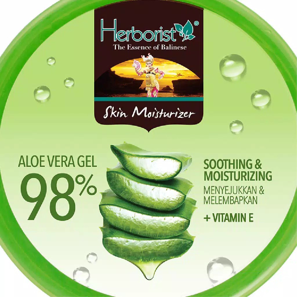 HERBORIST ALOEVERA GEL POT 250 GRAM