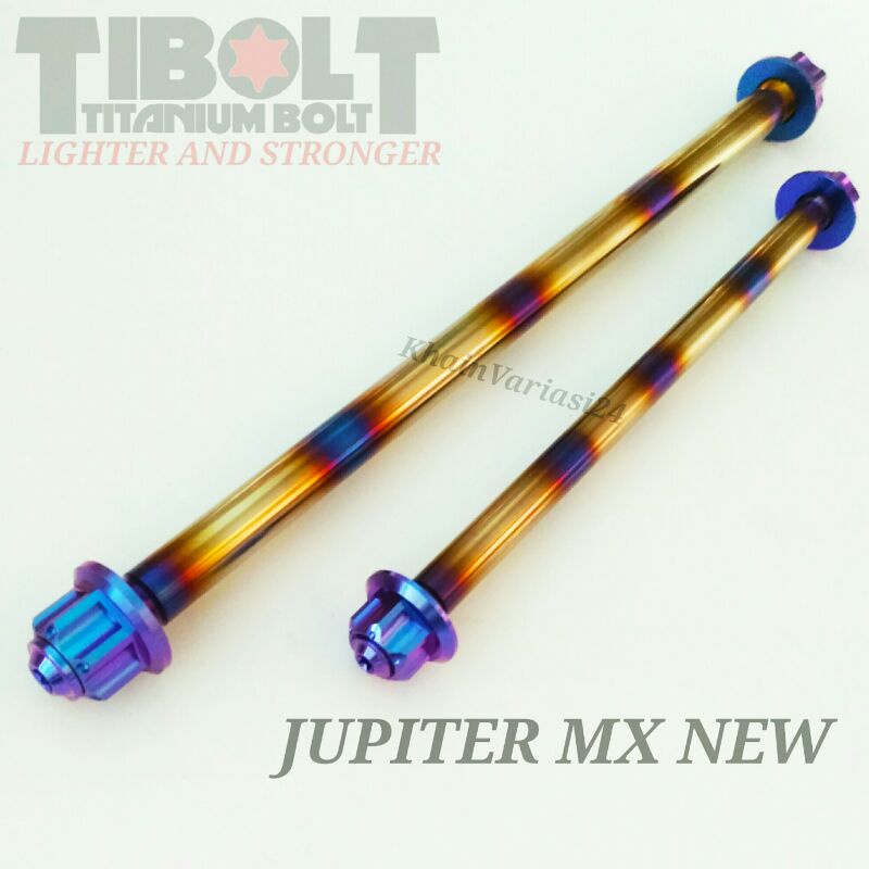 as roda depan belakang plus mur baut Titanium gr5 Jupiter mx old new Mx king 150