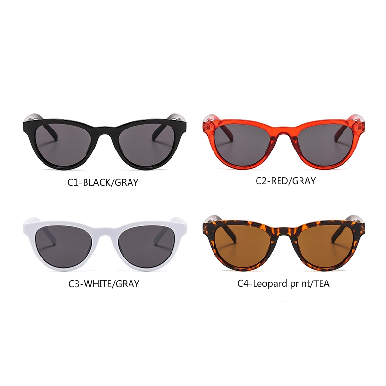 European and American cat eye trendy fashion men's and women's sunglasses metal hinges