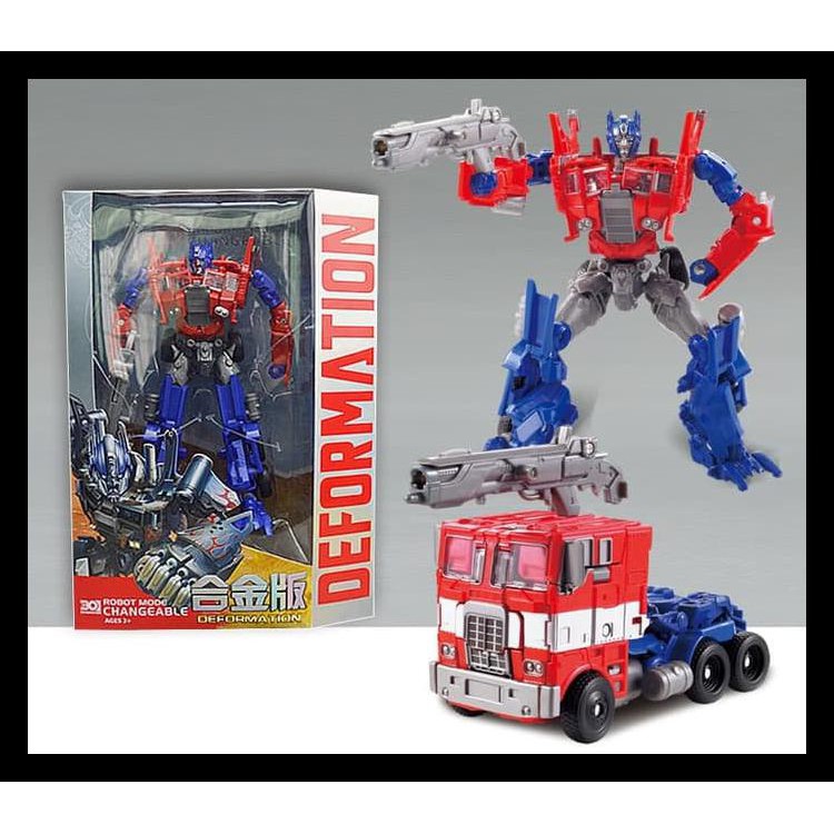 PRODUK TERLATIS TRANSFORMERS DEFORMATION OPTIMUS PRIME KBB BARANG TERUPDATE