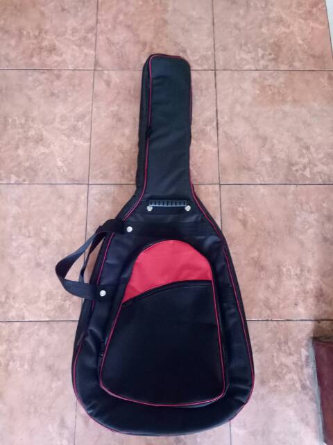 tas gitar busa softcase gitar busa sarung gitar busa