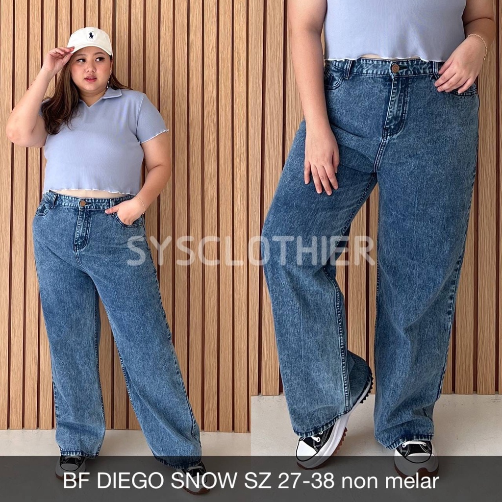 CELANA JEANS WANITA BF DIEGO SNOW-SYSCLOTHIER