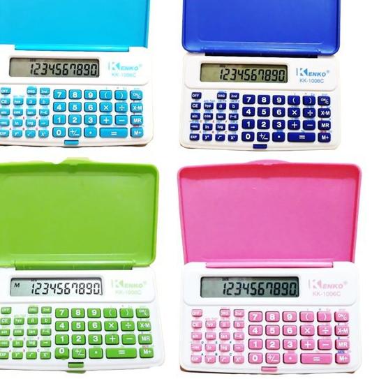 

TERLARIS Kenko Calculator Scientific kk 1006 colourfull ILMIAH MINI