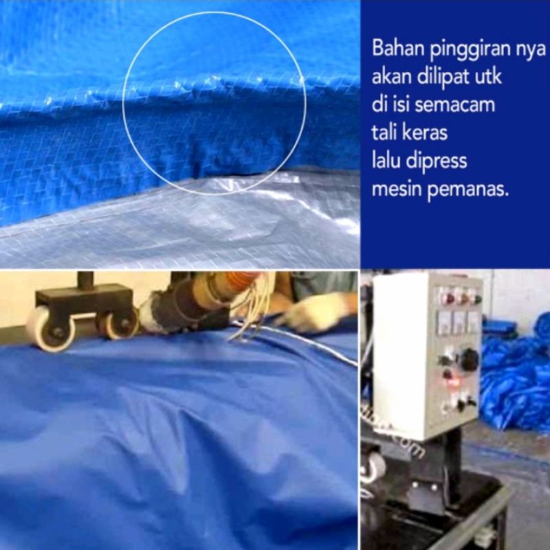 TERPAL Tenda A8 ukuran 4x6m