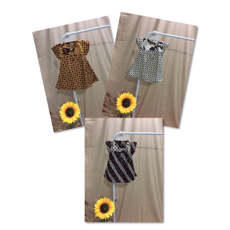 Daster Anak Baju Anak Lengan Pendek Motif Batik