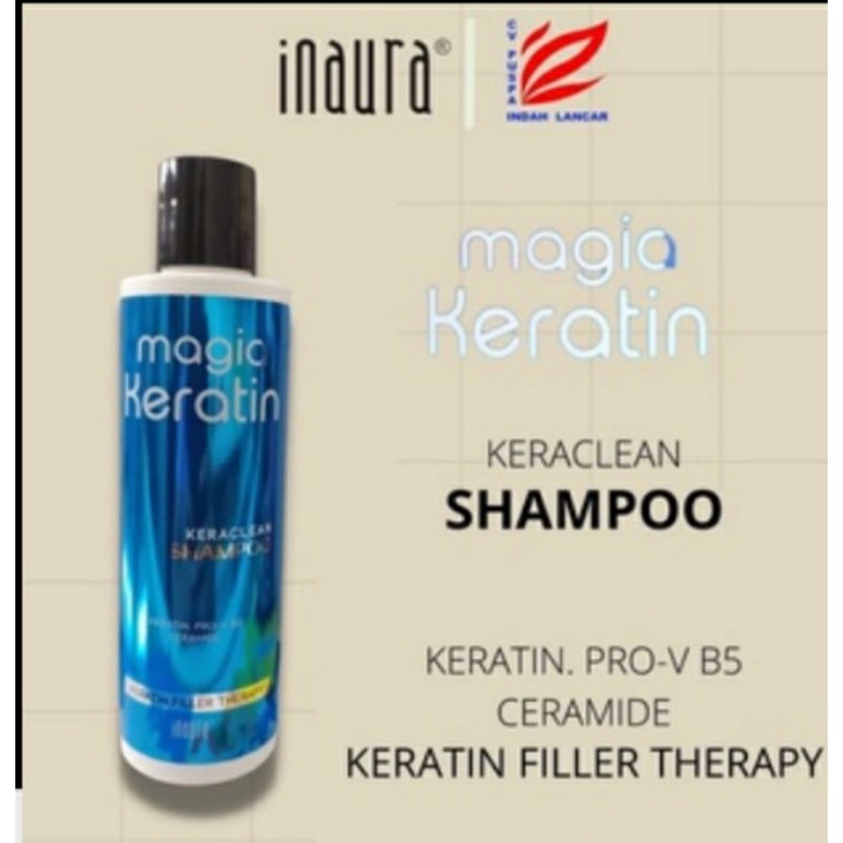 INAURA Magia Keratin Keraclean SHAMPOO 200mL / Shampo Keratin