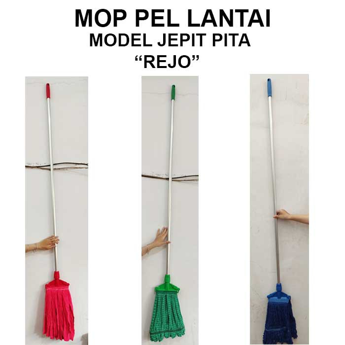 MOP PEL LANTAI GAGANG PANJANG 150 CM BAHAN MICRO FIBER