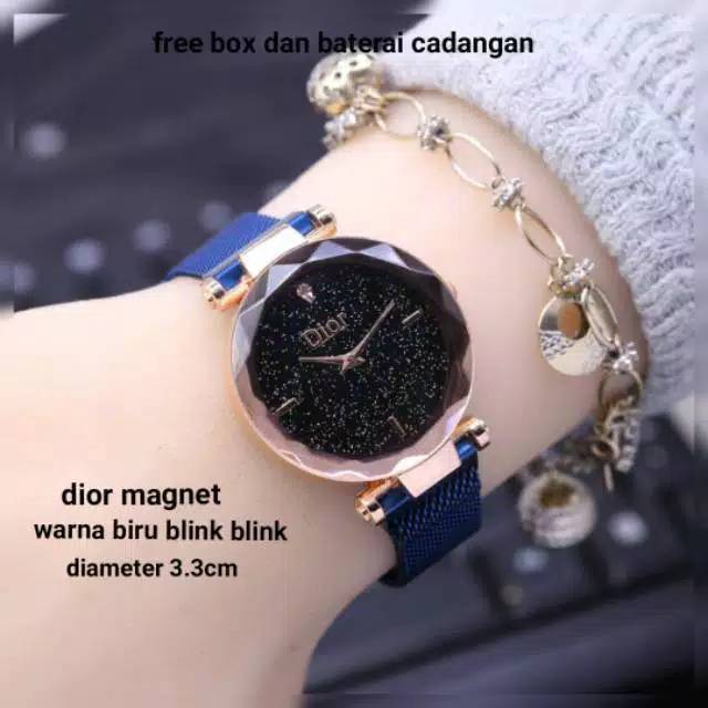 Ready 4 Warna Terbaru Diyor magnet jam tangan wanita romawi D427