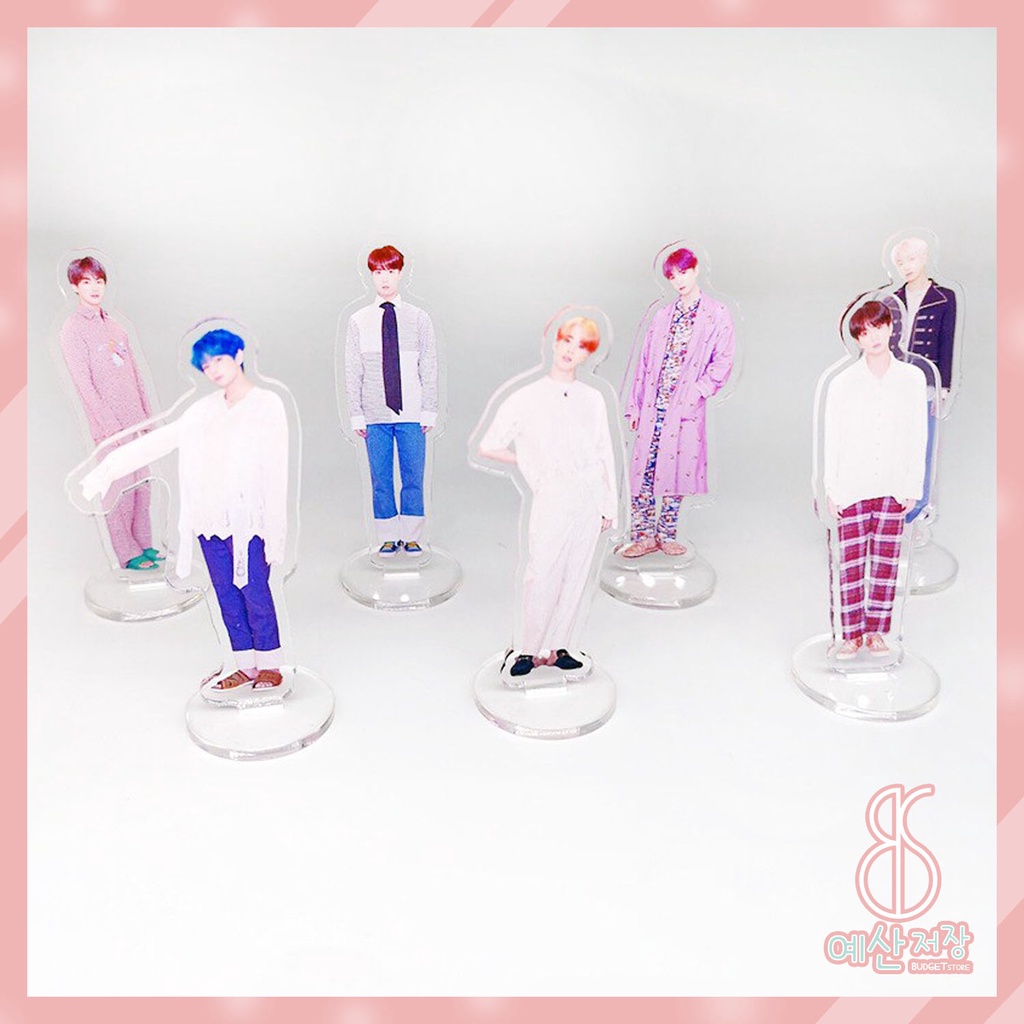 [BS] BISA COD KPOP Action Figure BTS BT21 Acrylic Stand Jungkook V akrilik - KP049