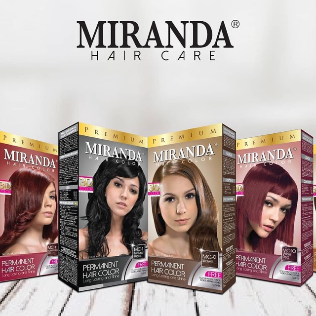 MIRANDA Premium Permanent Hair Color