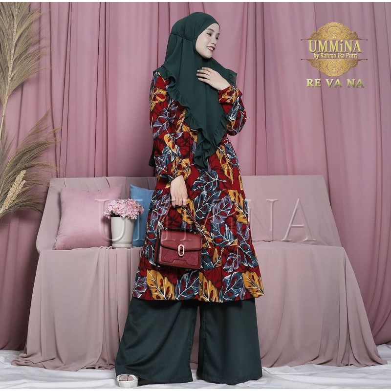 SALEEE Revana Set  ( tunik + kulot ) by Ummina