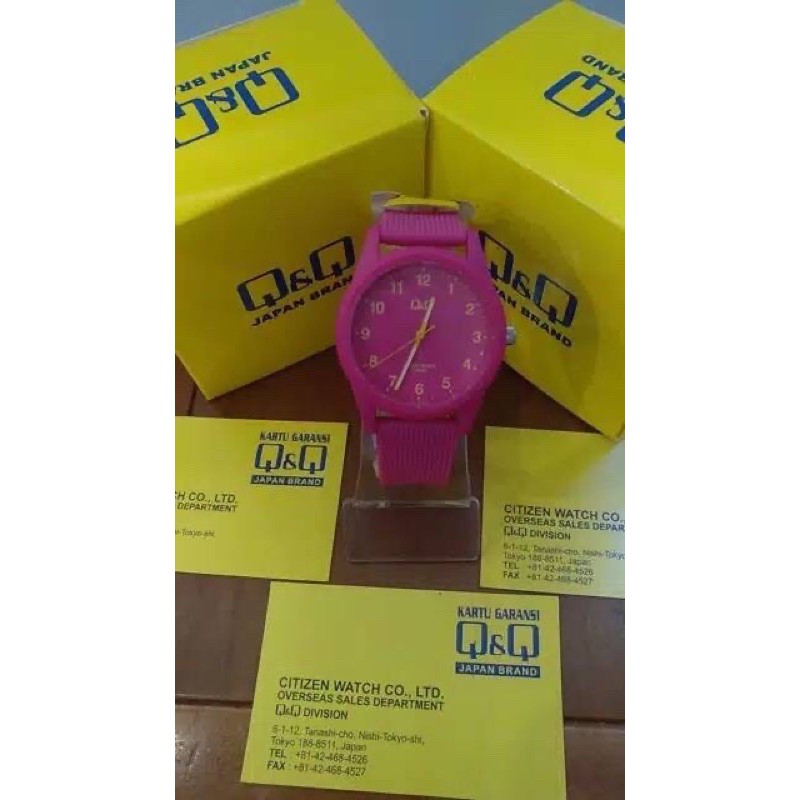 Jam Tangan QnQ QQ Q&amp;Q Pria / Wanita VS12 VS12J ORIGINAL