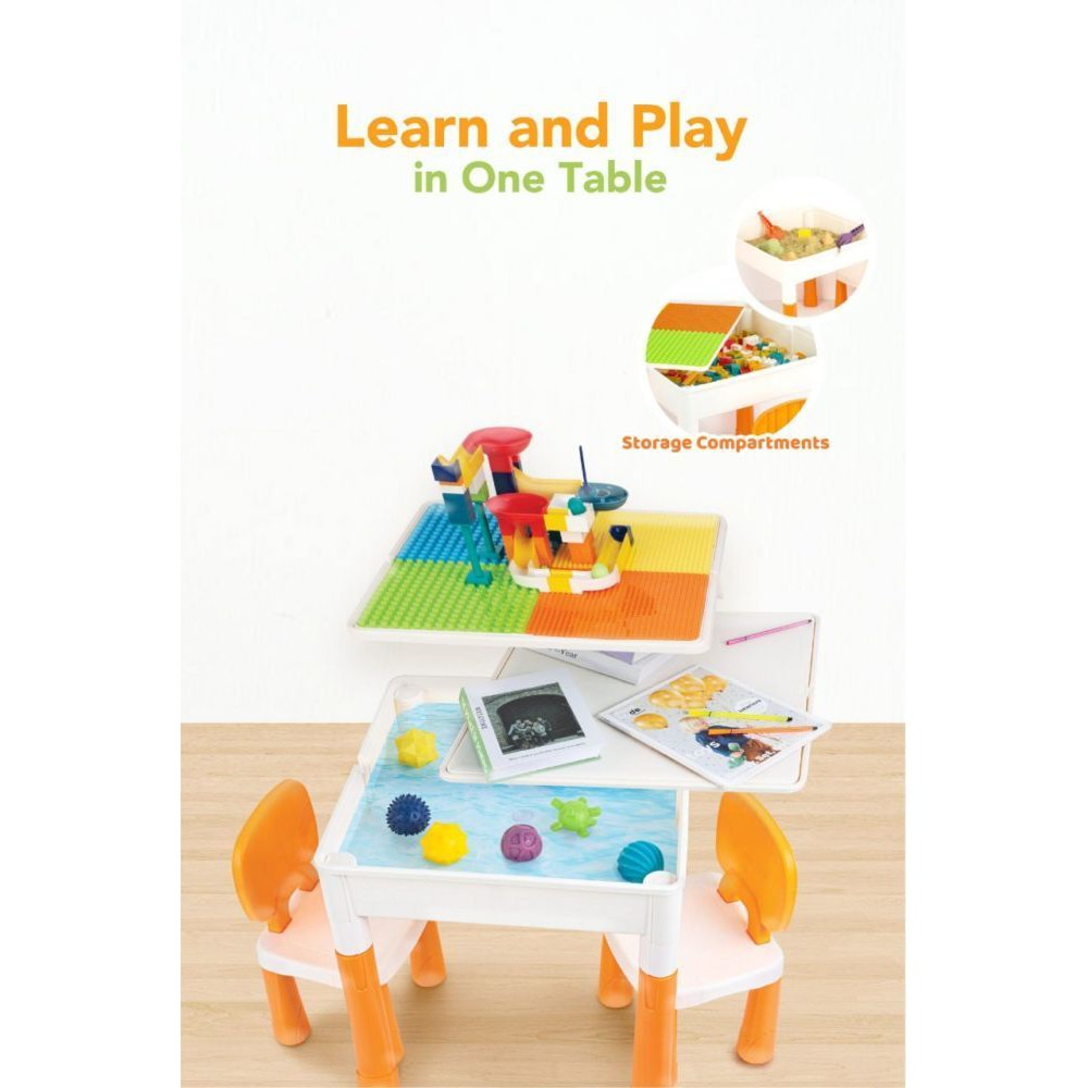 Olike Fun Bricks Table Edu Toys / Permainan Edukasi Anak - Garansi Resmi