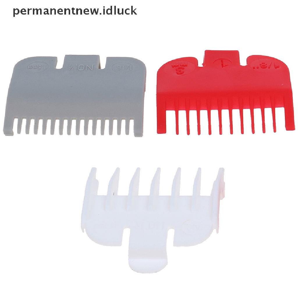 3 Pcs Sisir Panduan Pemangkas Rambut Pengganti Untuk Tukang Cukur