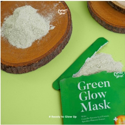 

GREEN GLOW MASK Masker Wajah Organik Terbaik GARANSI UANG KEMBALI - 15 saset