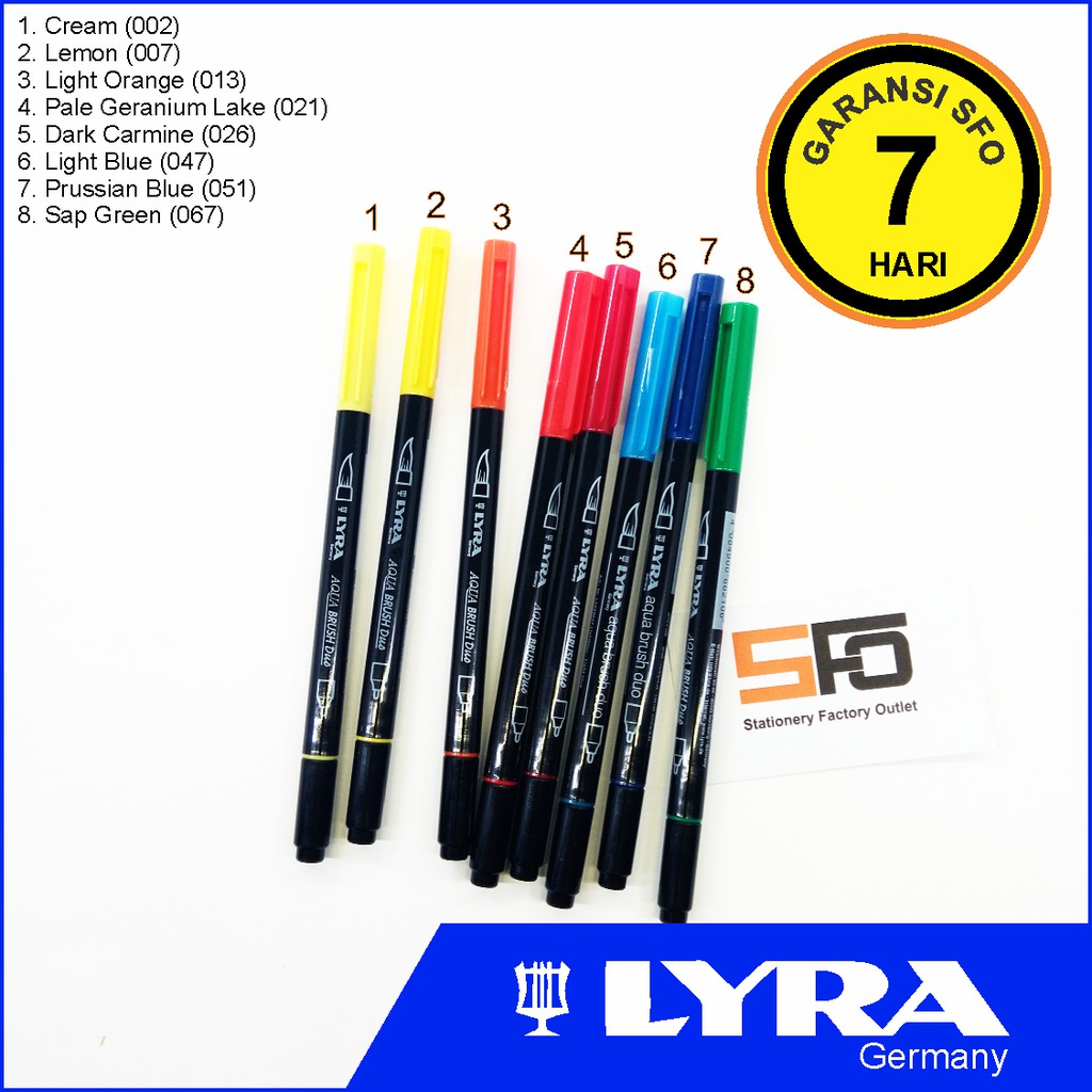 

Lyra Aqua Brush Duo