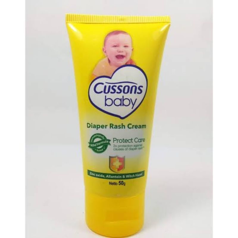 Cussons Baby Diaper Rash Cream 50 ml / Cream Ruang Popok Bayi