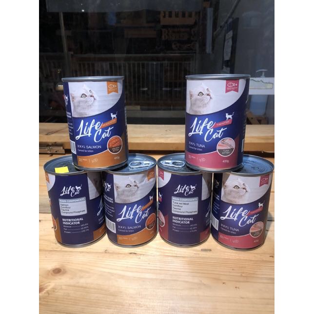 LIFE CAT  KALENG | MAKANAN BASAH KUCING KITTEN | BAIM WONG 400 Gram