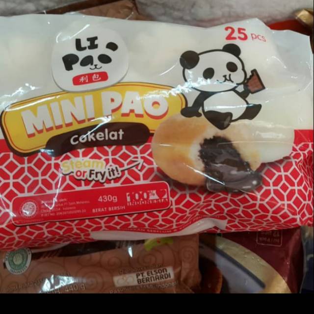

Li pao mini bakpau isi 25pcs