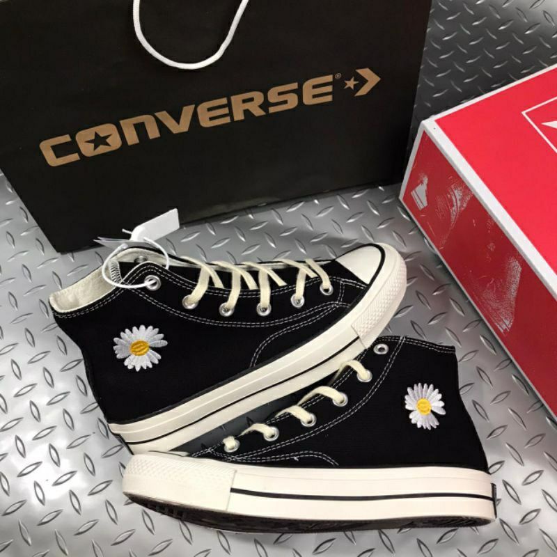 SEPATU SNEAKERS CONVERSE PRIA DAN WANITA MOTIF BUNGA PREMIUM ORIGINAL