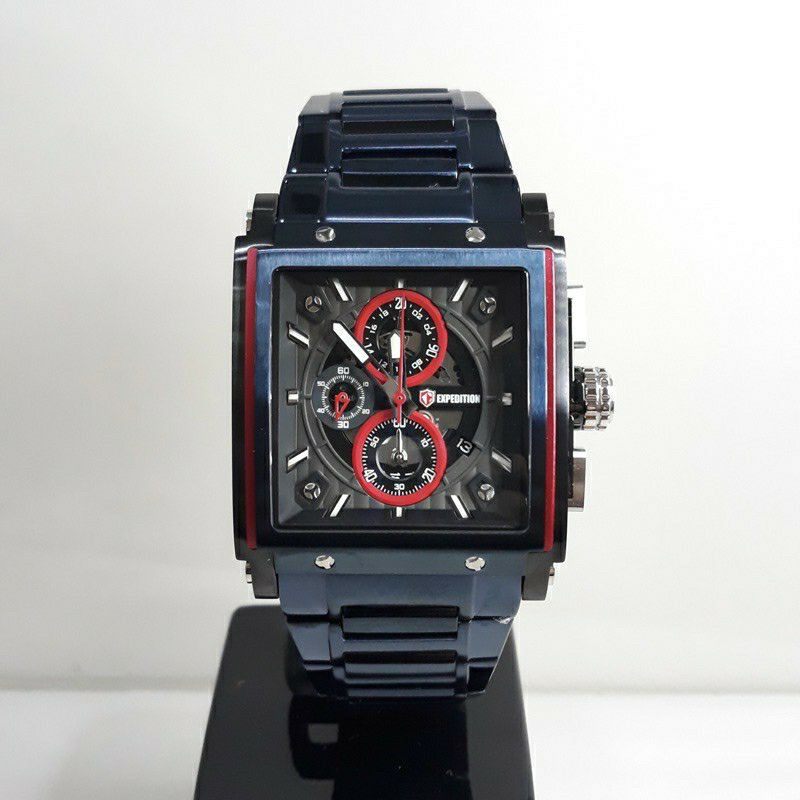 Jam Tangan Pria Kotak EXPEDITION EXP6731/6731 ORIGINAL GARANSI RESMI