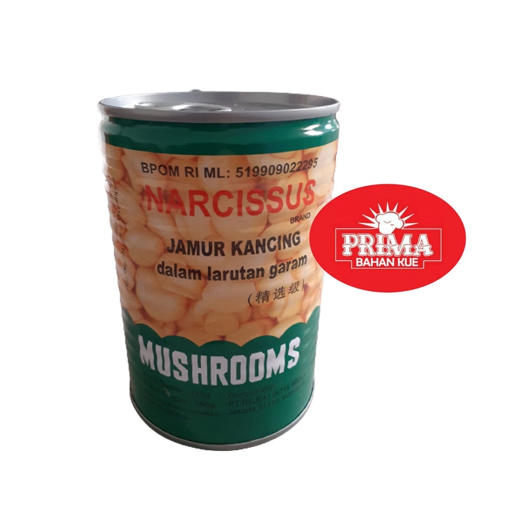 

JAMUR KANCING NARCISSUS CHAMPIGNON 425 Gr