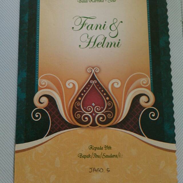 jago5 Grosir Blangko Undangan Nikah Khitan Ultah