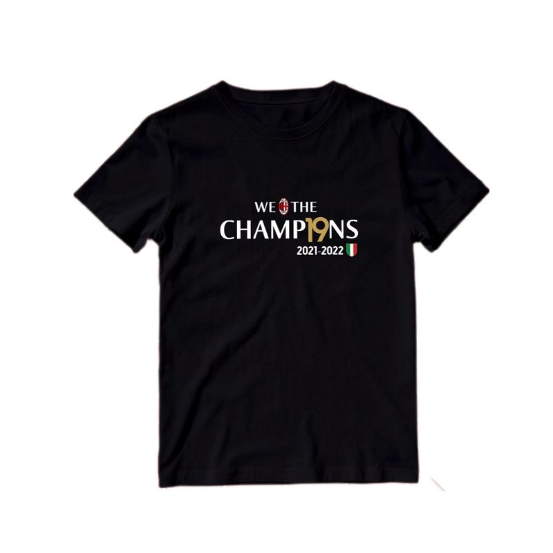 KAOS ORIGINAL DISTRO AC MILAN CHAMPION UNISEX