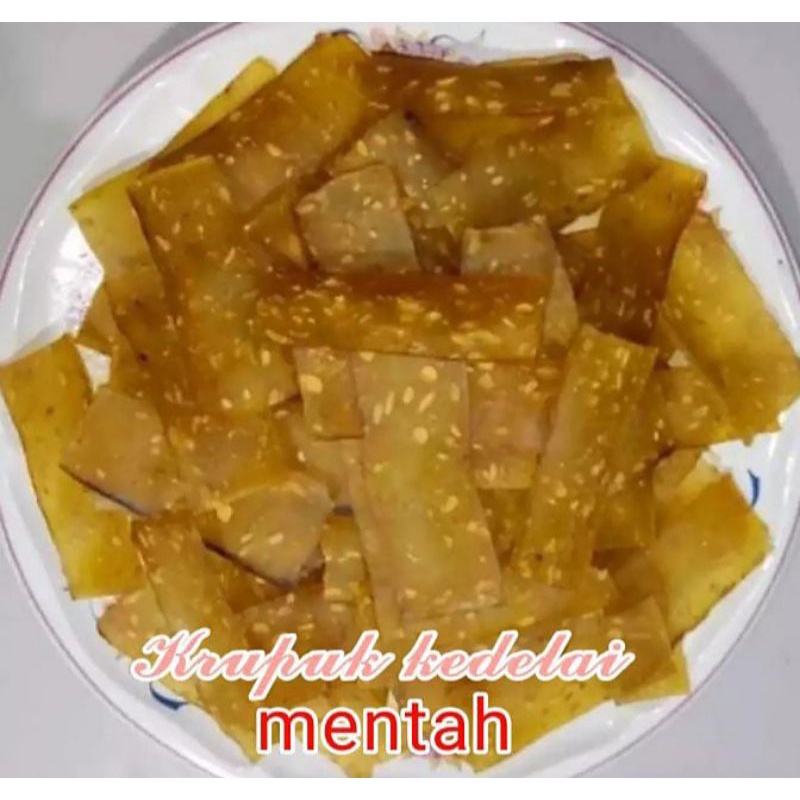 

Krupuk kedelai mentah 250 gr