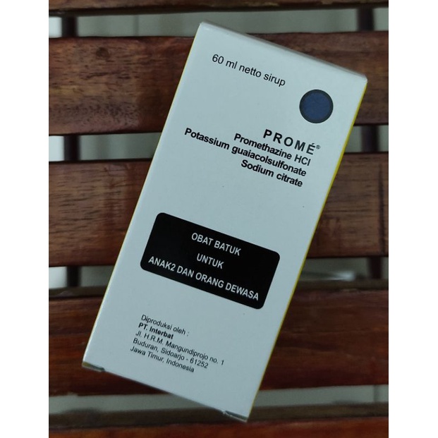 Prome 60 ML / Obat Batuk Alergi / Gatal Tenggorakan