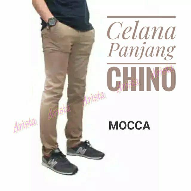 Celana Chino Pria Bahan Nyaman Adem Katun Strecth Melar Cocok Buat Musim Dingin GAYA COWOK POLO PRIA