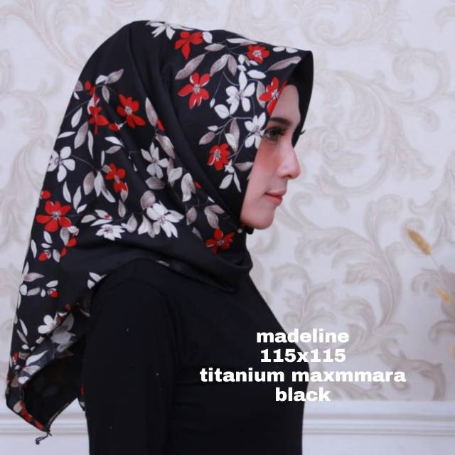 MADELINE MAXMARA HIJAB SQUARE/HIJAB MAXMARA