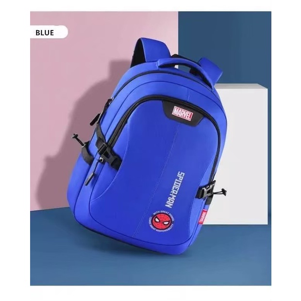 Tas sekolah anak laki-laki anak perempuan backpack / Tas sekolah anak tk sd smp / Tas Ransel Karakter Marvel Trend 2022