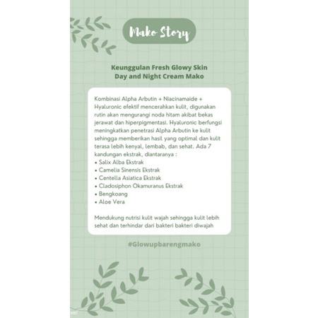 CREAM MOISTURIZER / SLEEPING MASK MAKO BY SERIS| FRESH GLOWY SKIN DAY AND NIGHT CREAM SLEEPING MASK MAKO BY SERIES SERIS ORIGINAL MASKER WAJAH MAKO KRIM WAJAH MAKO