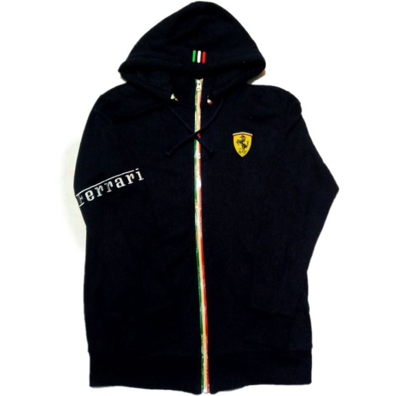 ZIPPER HOODIE FERARI X PUMA SECOND