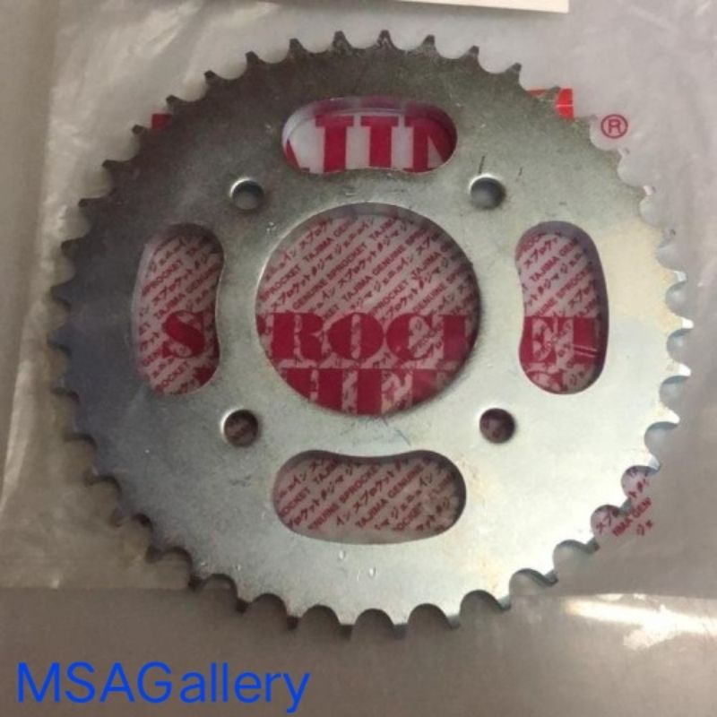 Gir Ger Gear Belakang Honda Supra Fit New Karisma Revo Ukuran 428 X 40 41 42 43 44 45 Tajima