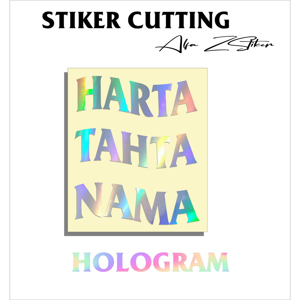 

HARTA TAHTA CUSTOM STIKER