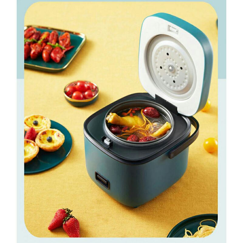 Mix Jiashi Penanak Nasi Rice Cooker Mini 0.8 L JWS-6661B - Green