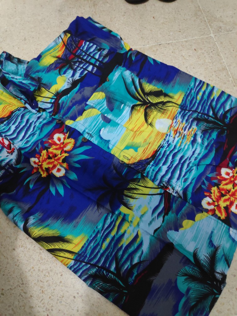 Baju Hawai Regular I Baju Pantai Kemeja I Hawai Dewasa