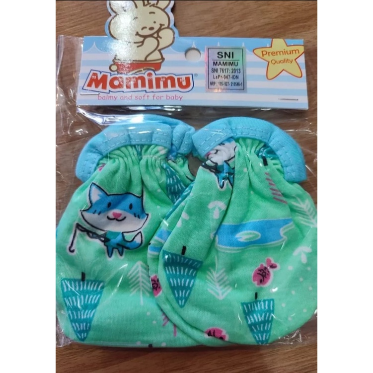 1 Set Sarung tangan dan kaki Mamimu Premium Quality